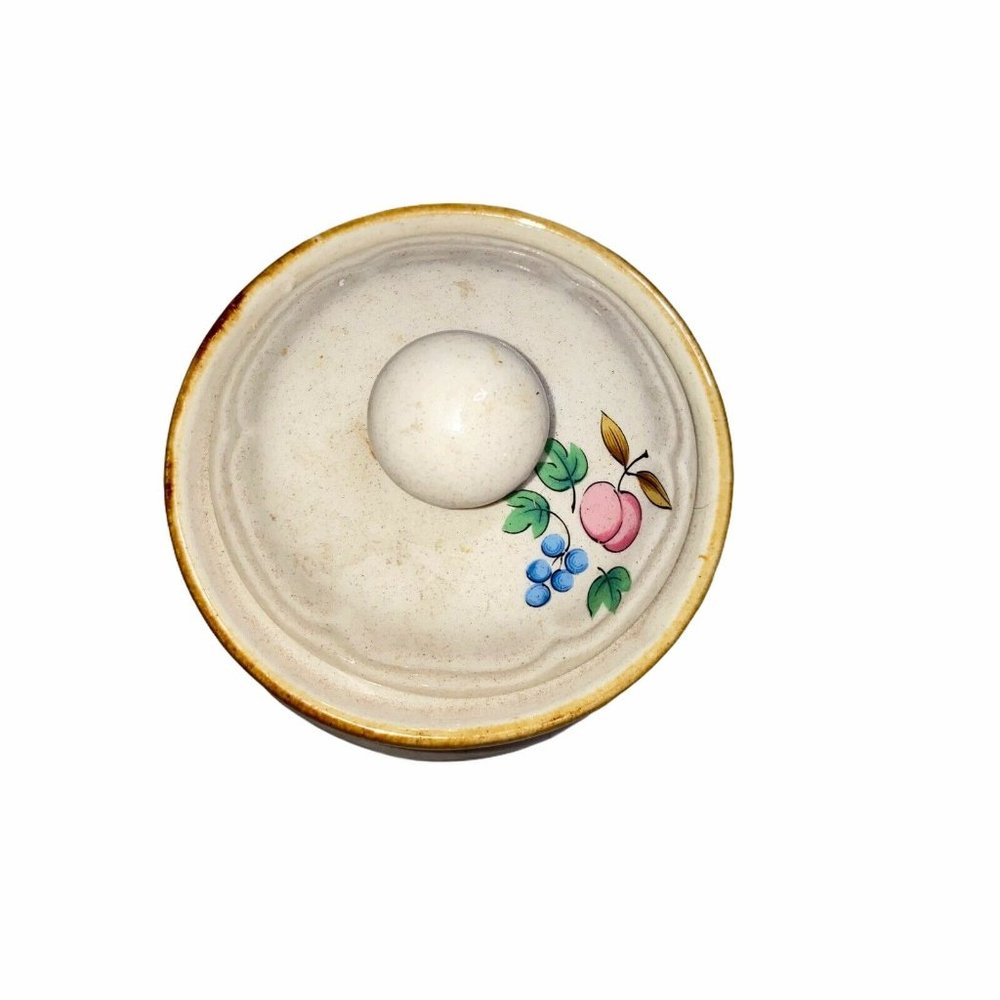 International Stoneware Japan Heartland Small Canister Vintage Houses 5" - Picture 3 of 5